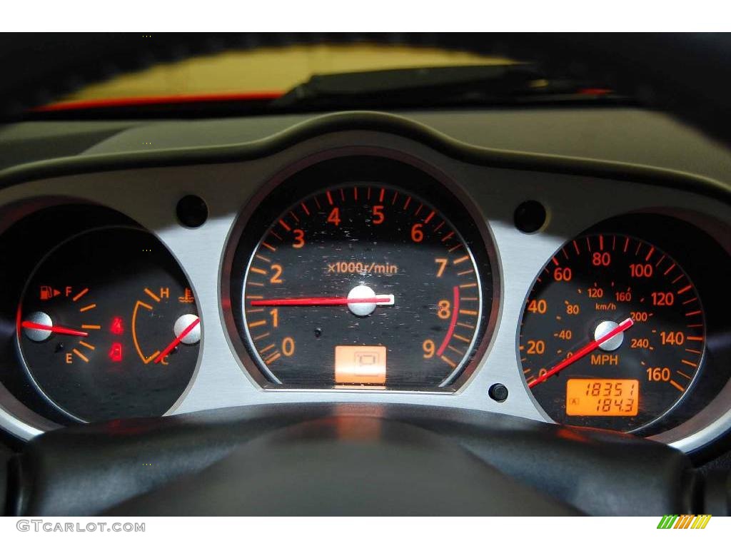 2008 350Z Touring Coupe - Nogaro Red / Carbon photo #26