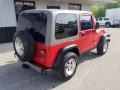 1999 Flame Red Jeep Wrangler Sport 4x4  photo #9