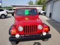 1999 Flame Red Jeep Wrangler Sport 4x4  photo #27