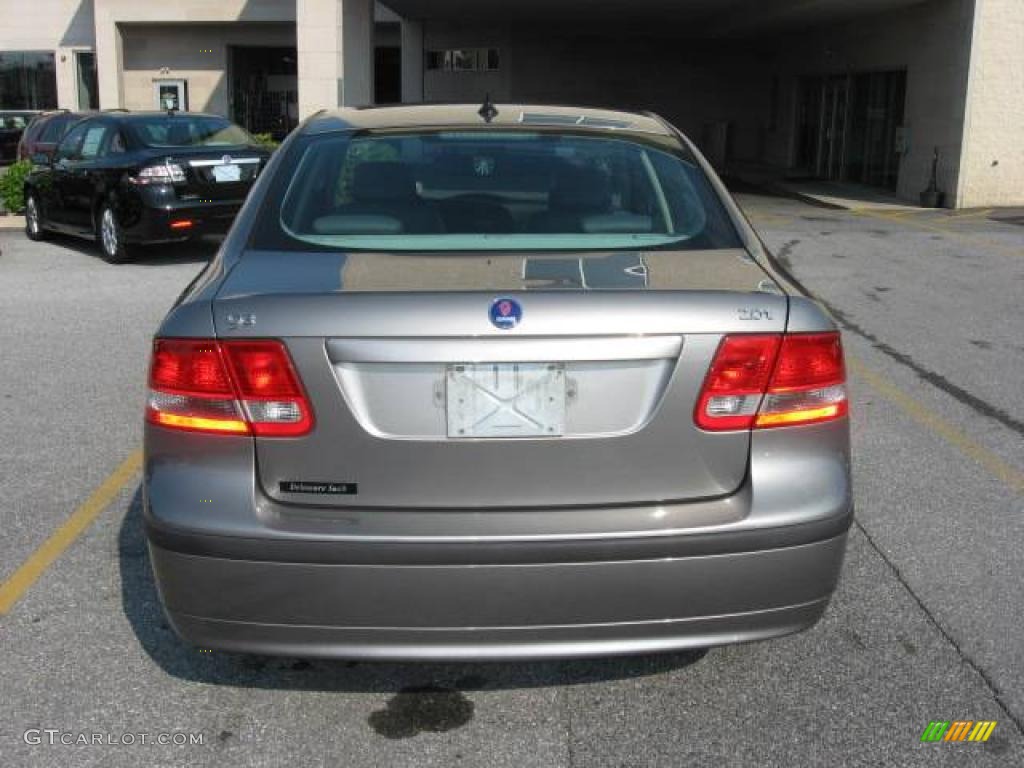 2003 9-3 Linear Sport Sedan - Steel Grey Metallic / Grey photo #7