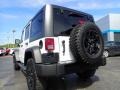 2017 Bright White Jeep Wrangler Unlimited Willys Wheeler 4x4  photo #7