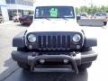 2017 Bright White Jeep Wrangler Unlimited Willys Wheeler 4x4  photo #15