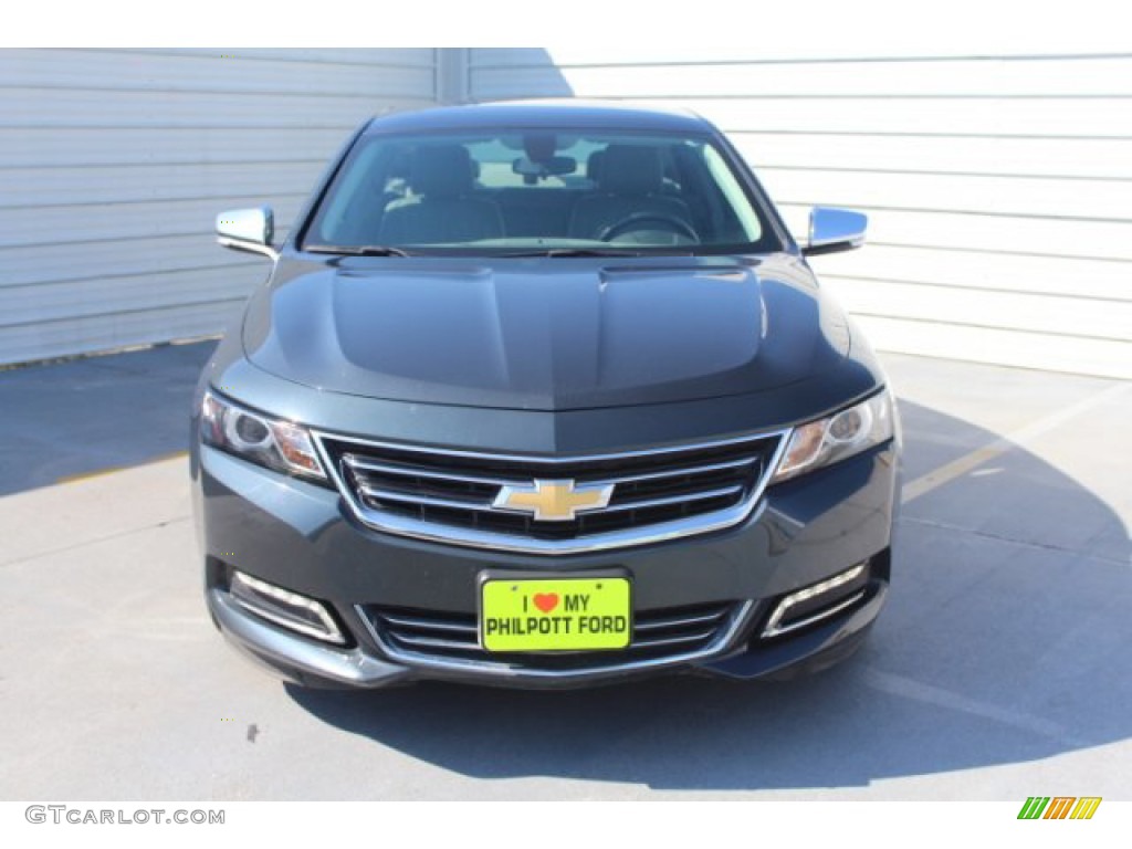 2018 Impala Premier - Graphite Metallic / Jet Black/Dark Titanium photo #3