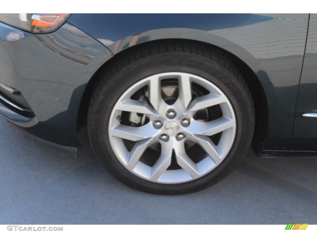 2018 Impala Premier - Graphite Metallic / Jet Black/Dark Titanium photo #5