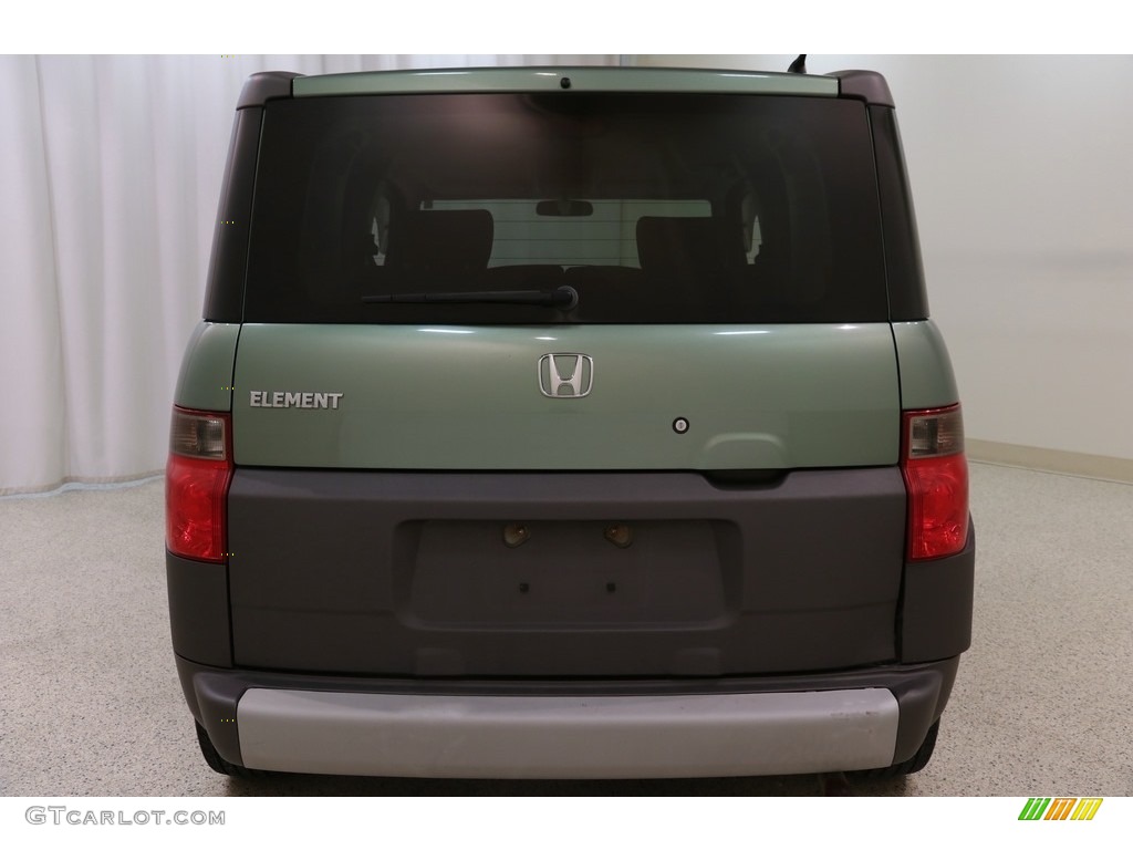 2004 Element EX AWD - Galapagos Green Metallic / Gray photo #14