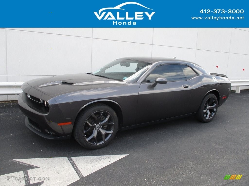 2017 Destroyer Grey Dodge Challenger SXT 133399089