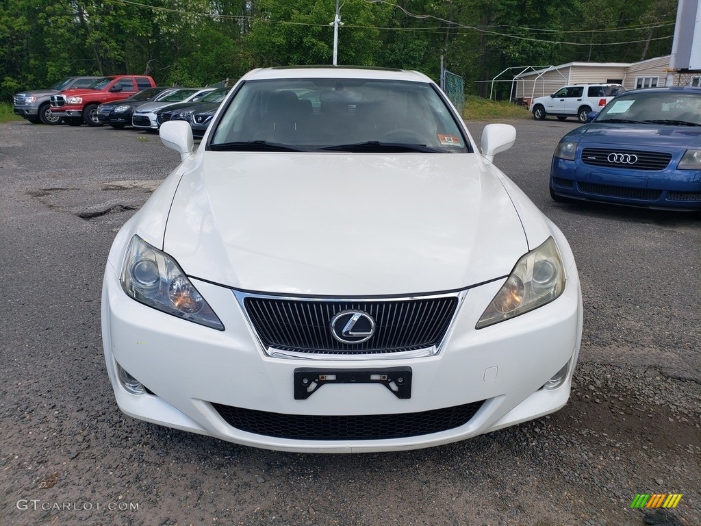 2006 IS 250 AWD - Crystal White / Black photo #5