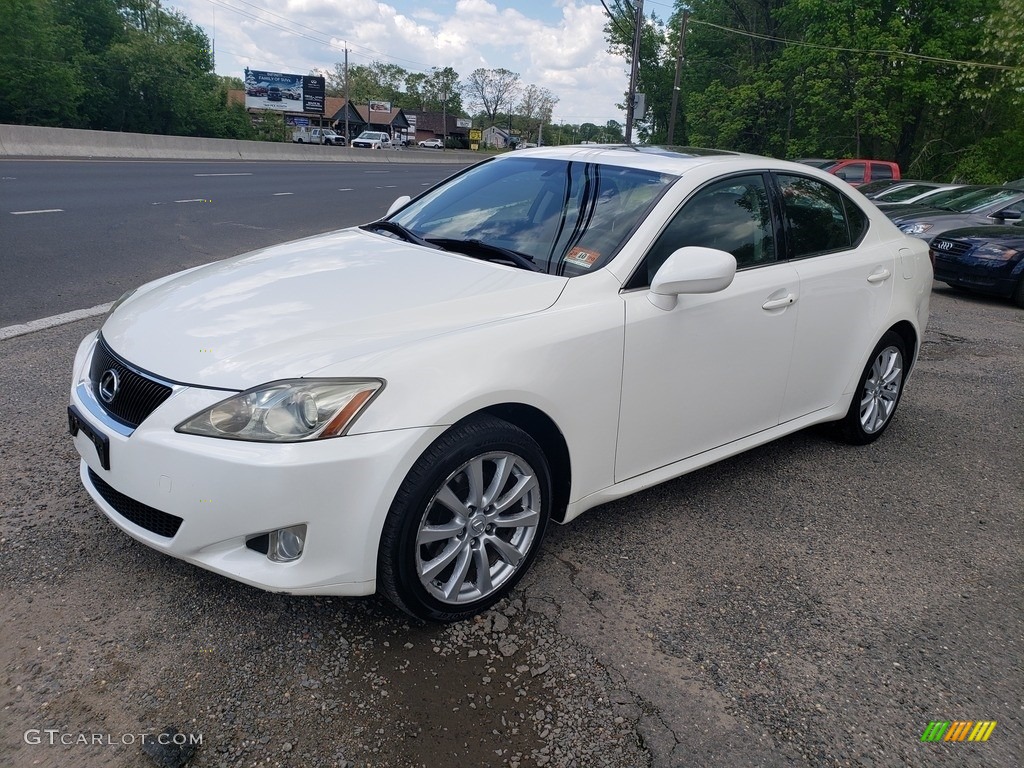 2006 IS 250 AWD - Crystal White / Black photo #7