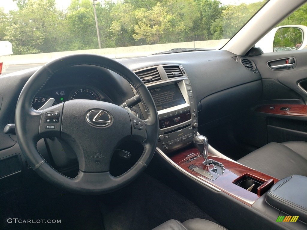 2006 IS 250 AWD - Crystal White / Black photo #9