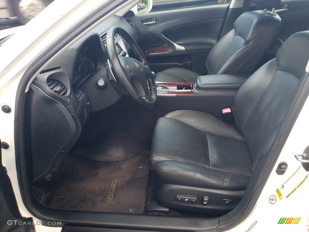 2006 IS 250 AWD - Crystal White / Black photo #13