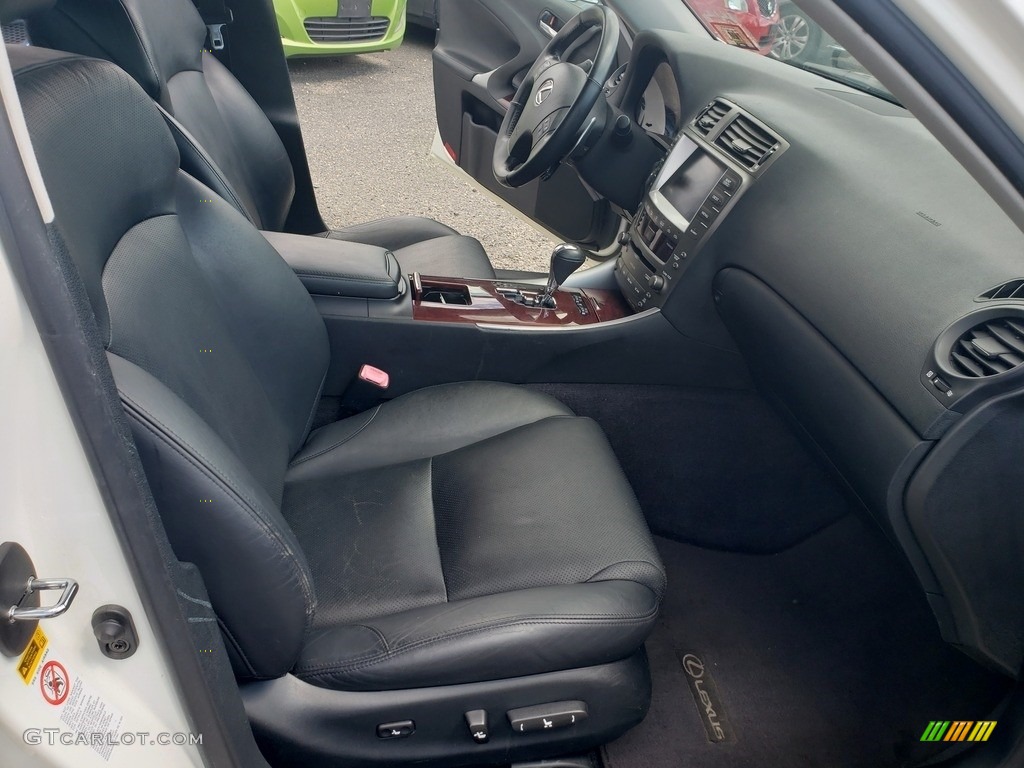 2006 IS 250 AWD - Crystal White / Black photo #14