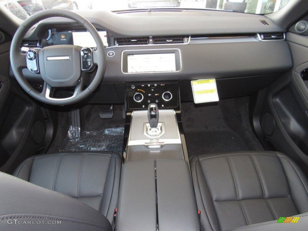 Ebony Interior 2020 Land Rover Range Rover Evoque S Photo #133408532