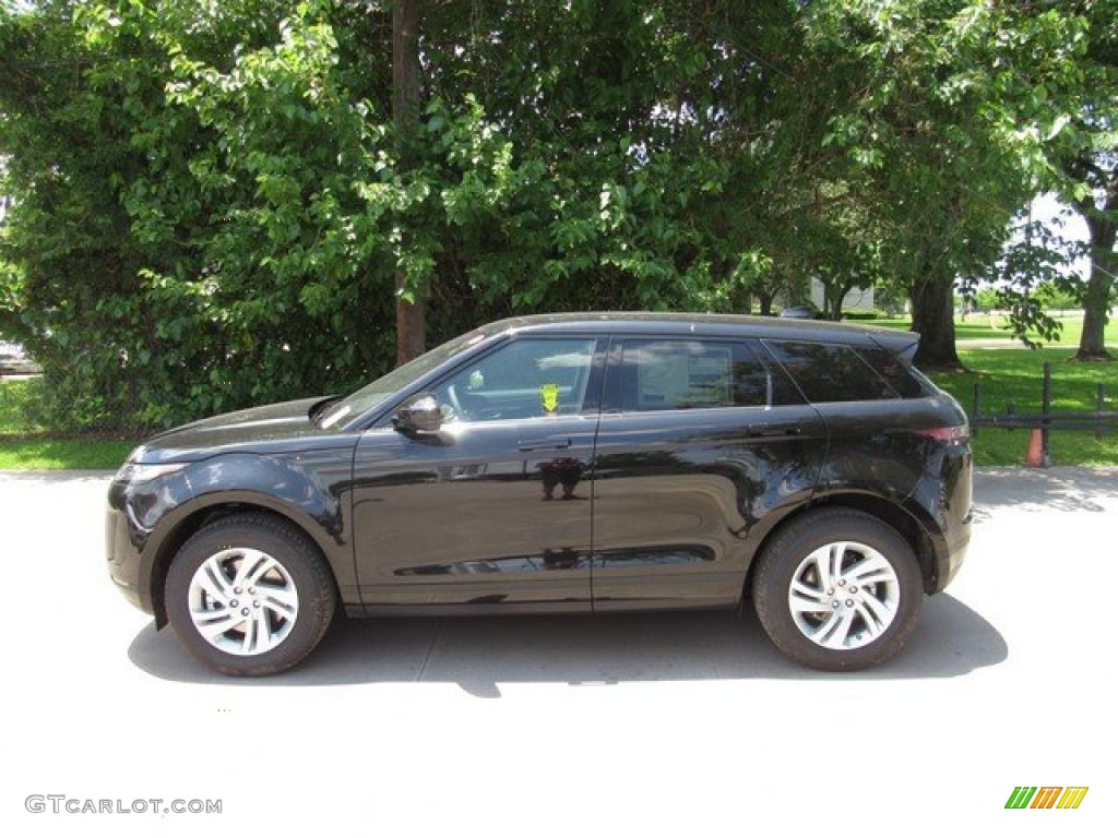 Santorini Black Metallic 2020 Land Rover Range Rover Evoque S Exterior Photo #133408679