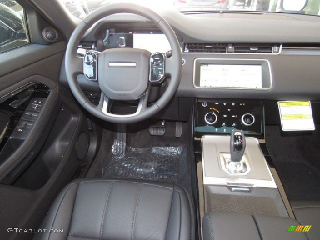2020 Land Rover Range Rover Evoque S Ebony Dashboard Photo #133408748