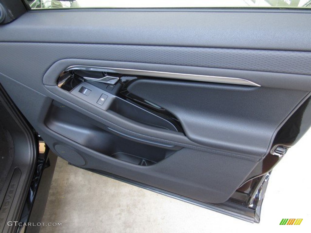 2020 Land Rover Range Rover Evoque S Ebony Door Panel Photo #133408859