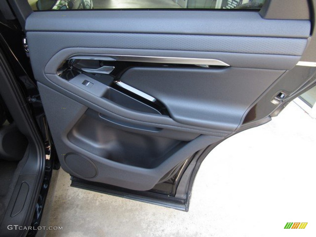 2020 Land Rover Range Rover Evoque S Ebony Door Panel Photo #133408877