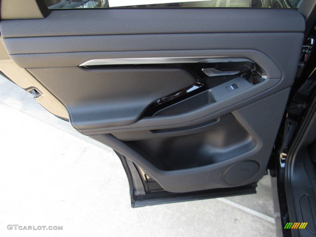 2020 Land Rover Range Rover Evoque S Ebony Door Panel Photo #133408895