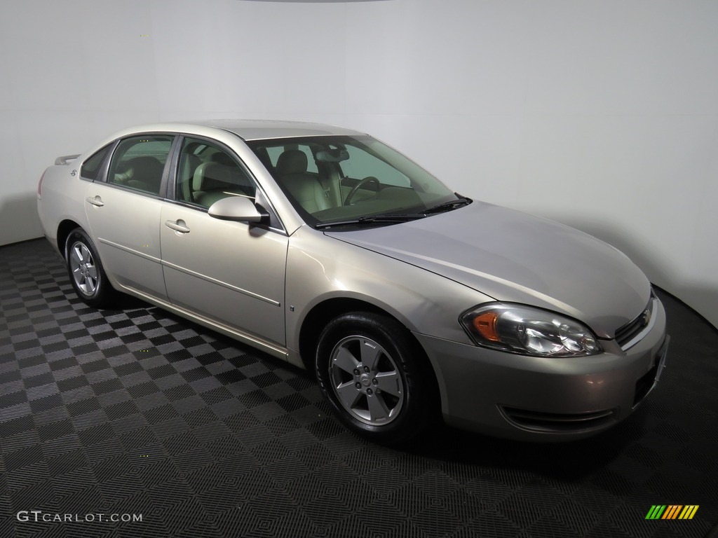2008 Impala LT - Gold Mist Metallic / Neutral Beige photo #2