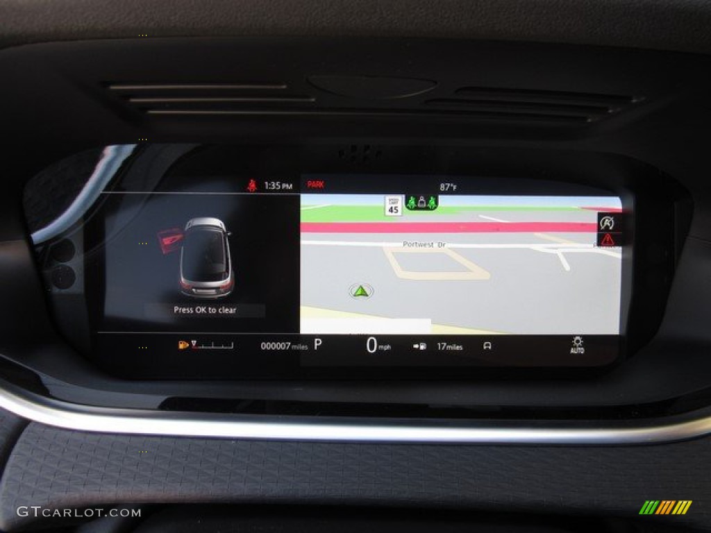 2020 Land Rover Range Rover Evoque S Navigation Photo #133409033