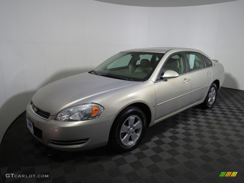 2008 Impala LT - Gold Mist Metallic / Neutral Beige photo #7