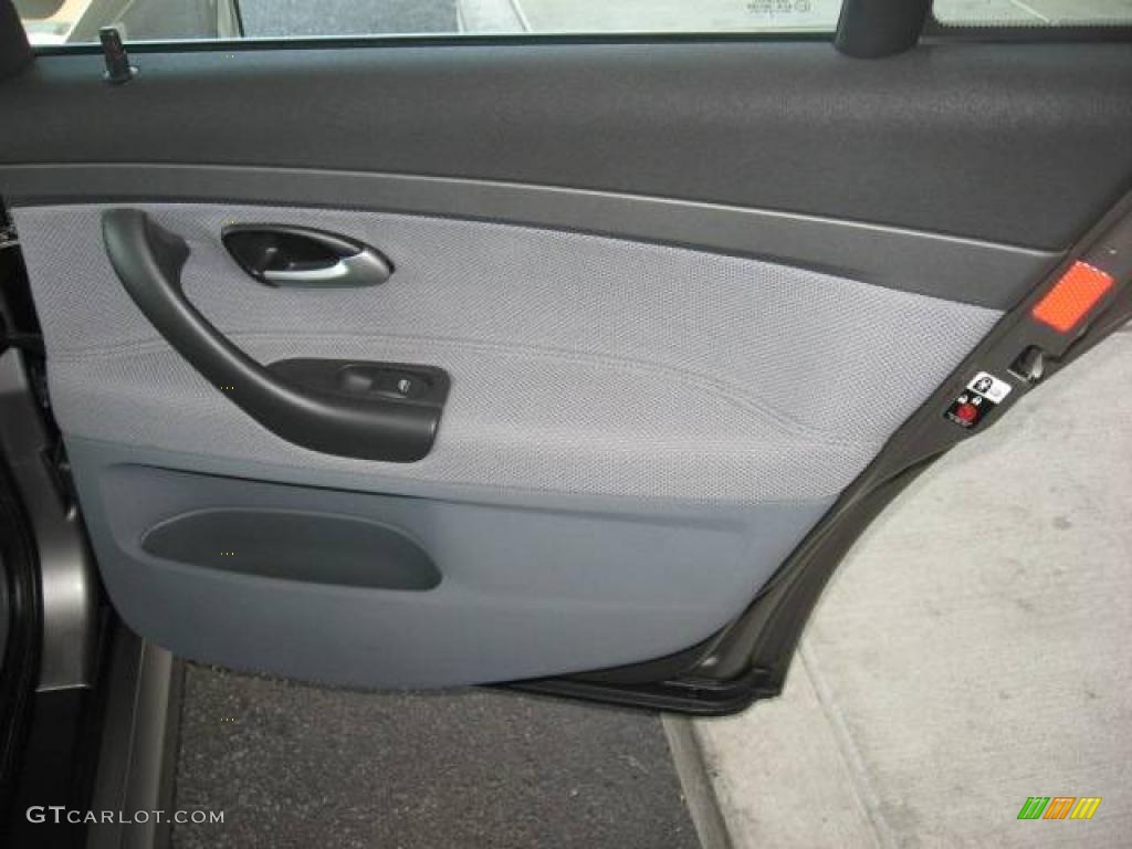 2003 9-3 Linear Sport Sedan - Steel Grey Metallic / Grey photo #50