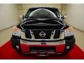 2008 Galaxy Black Nissan Titan LE Crew Cab  photo #11