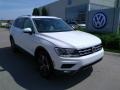 Pure White 2019 Volkswagen Tiguan SEL 4MOTION