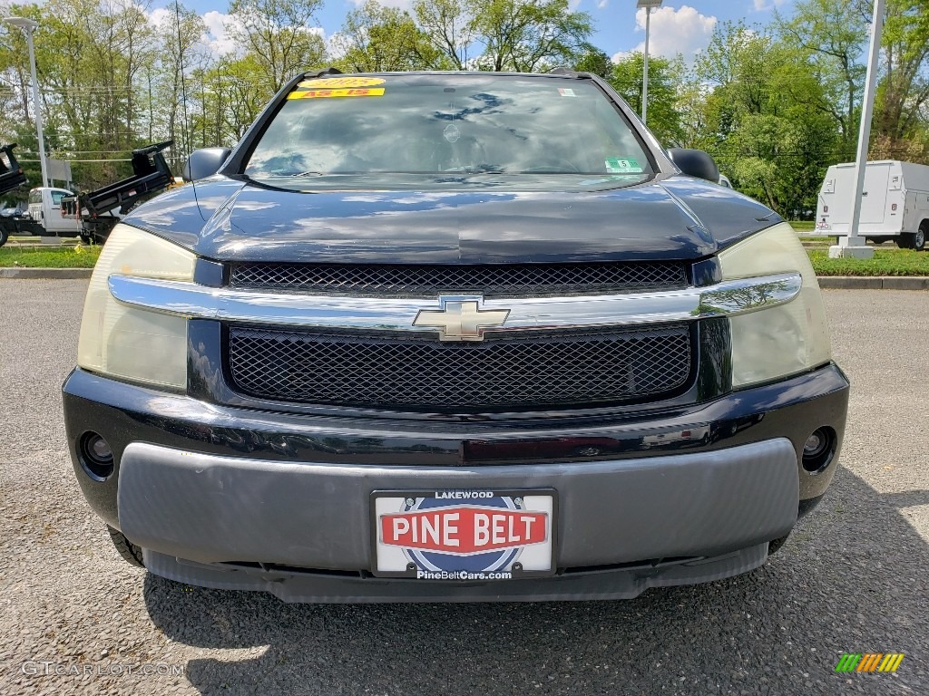 2005 Equinox LS AWD - Black / Light Gray photo #2