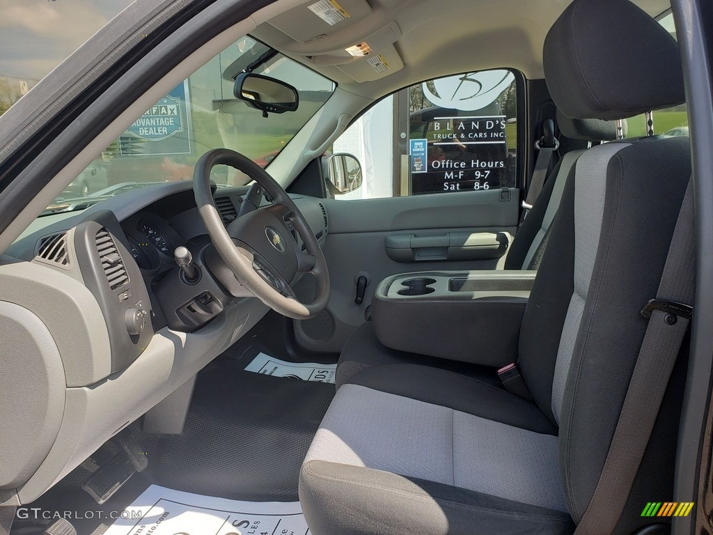 2008 Silverado 1500 Work Truck Regular Cab - Black / Dark Titanium photo #5