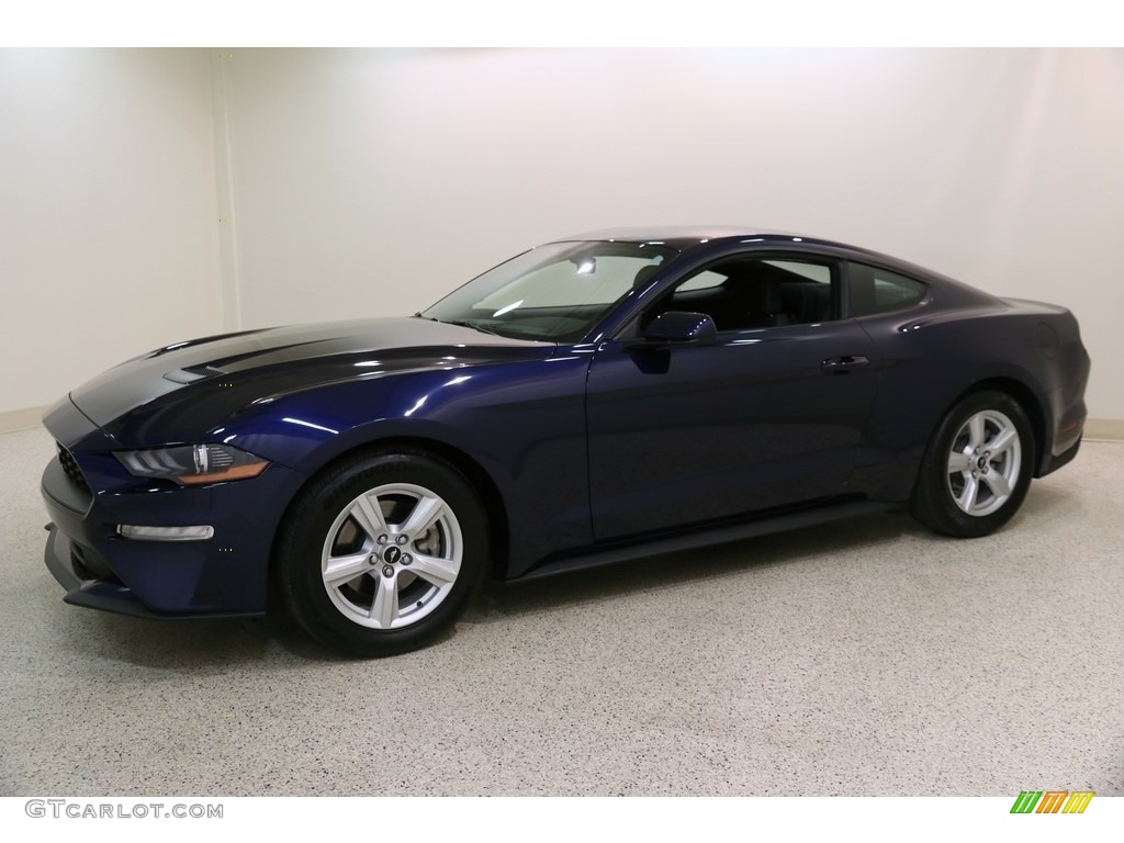 2019 Mustang EcoBoost Fastback - Kona Blue / Ebony photo #3