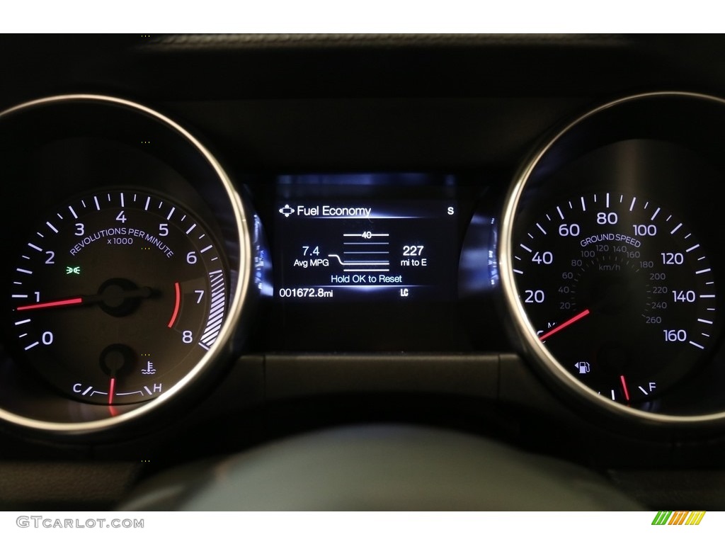 2019 Ford Mustang EcoBoost Fastback Gauges Photo #133415012