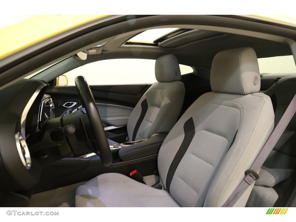 2017 Camaro SS Coupe - Bright Yellow / Medium Ash Gray photo #5