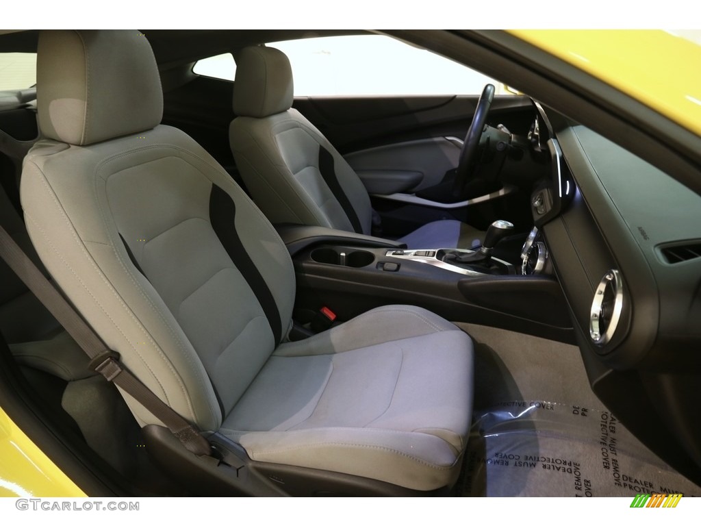 2017 Camaro SS Coupe - Bright Yellow / Medium Ash Gray photo #18