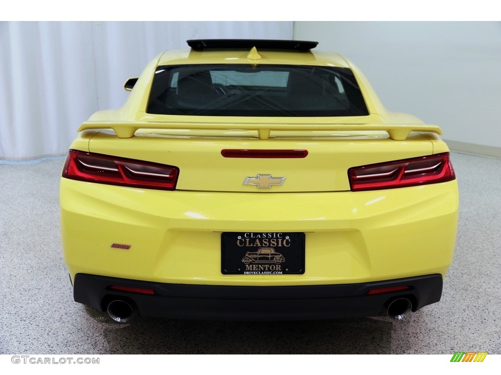 2017 Camaro SS Coupe - Bright Yellow / Medium Ash Gray photo #21