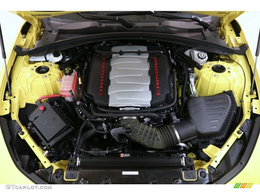 2017 Camaro SS Coupe - Bright Yellow / Medium Ash Gray photo #22