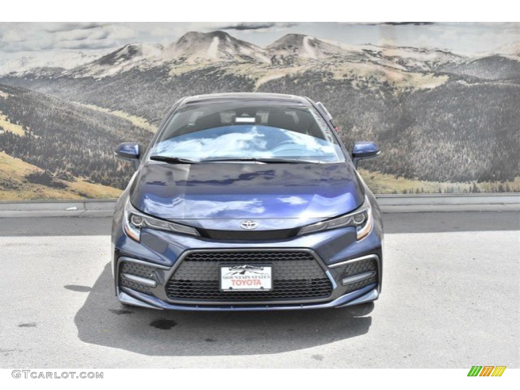 2020 Corolla SE - Blueprint / Black photo #2