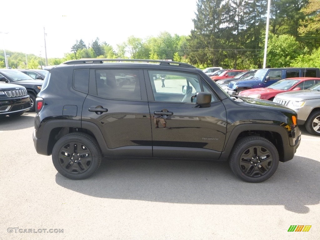 2019 Renegade Sport 4x4 - Black / Black photo #6