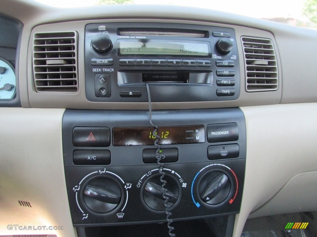 2003 Corolla S - Sandrift Metallic / Pebble Beige photo #24