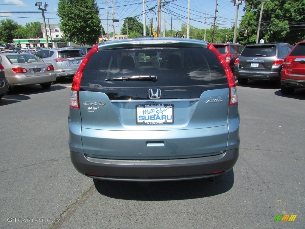 2014 CR-V EX AWD - Mountain Air Metallic / Beige photo #7