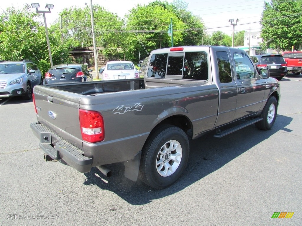 2011 Ranger XLT SuperCab 4x4 - Dark Shadow Grey Metallic / Medium Dark Flint photo #6