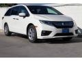 2019 White Diamond Pearl Honda Odyssey EX-L  photo #1