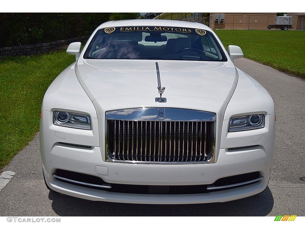 English White 2014 Rolls-Royce Wraith Standard Wraith Model Exterior Photo #133418320