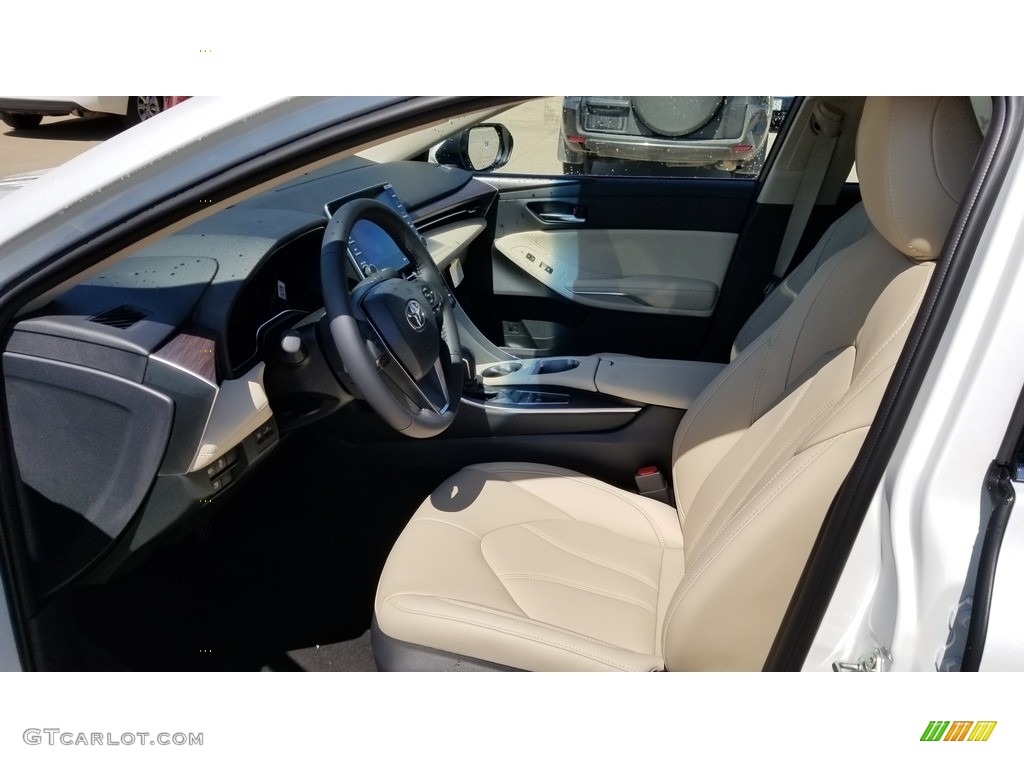 2019 Avalon XLE - Wind Chill Pearl / Beige photo #2