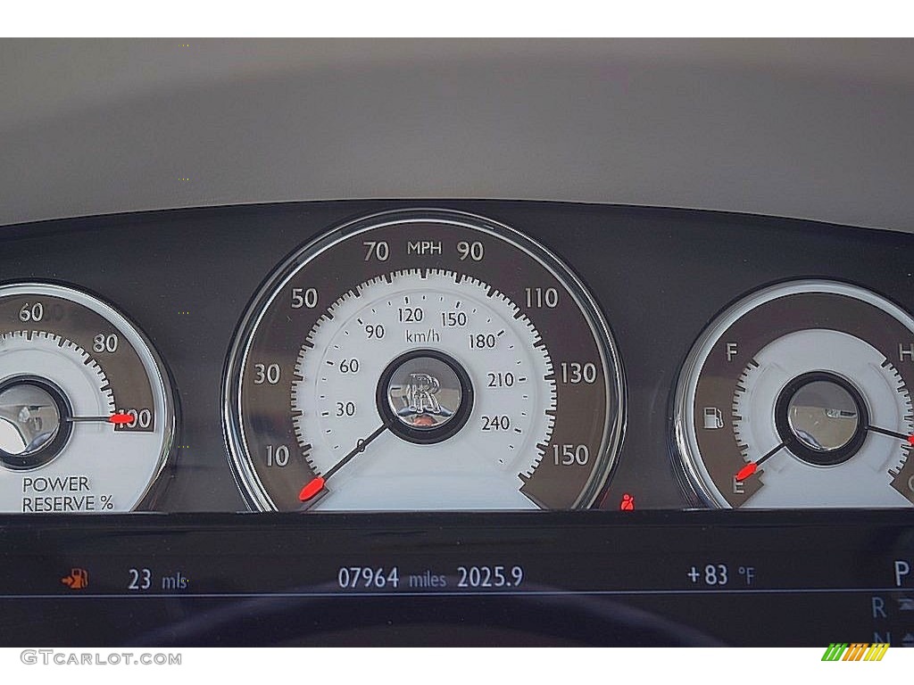 2014 Rolls-Royce Wraith Standard Wraith Model Gauges Photo #133419202