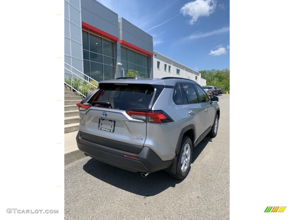 2019 RAV4 LE AWD - Silver Sky Metallic / Black photo #6
