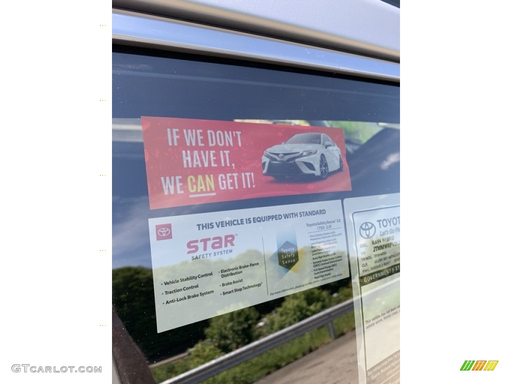 2019 RAV4 LE AWD - Silver Sky Metallic / Black photo #23