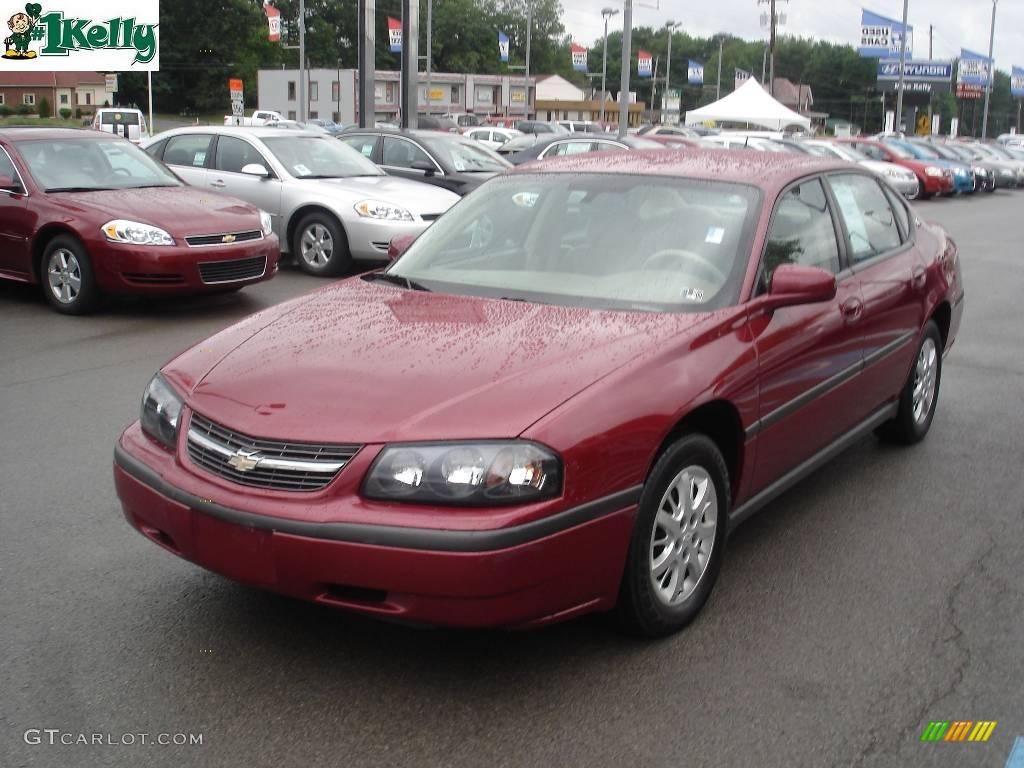 2005 Impala  - Sport Red Metallic / Medium Gray photo #14
