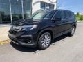 2019 Crystal Black Pearl Honda Pilot EX-L AWD  photo #2