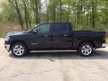 2019 Diamond Black Crystal Pearl Ram 1500 Big Horn Crew Cab 4x4  photo #3