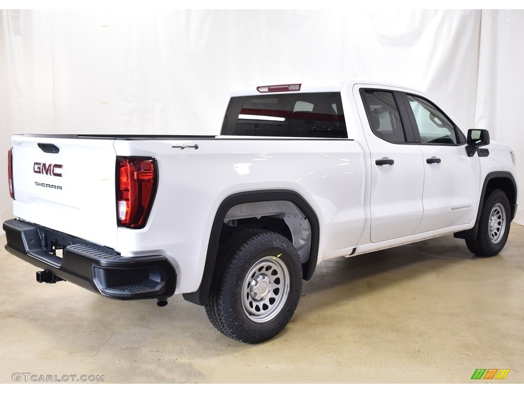 2019 Sierra 1500 Double Cab 4WD - Summit White / Jet Black photo #2